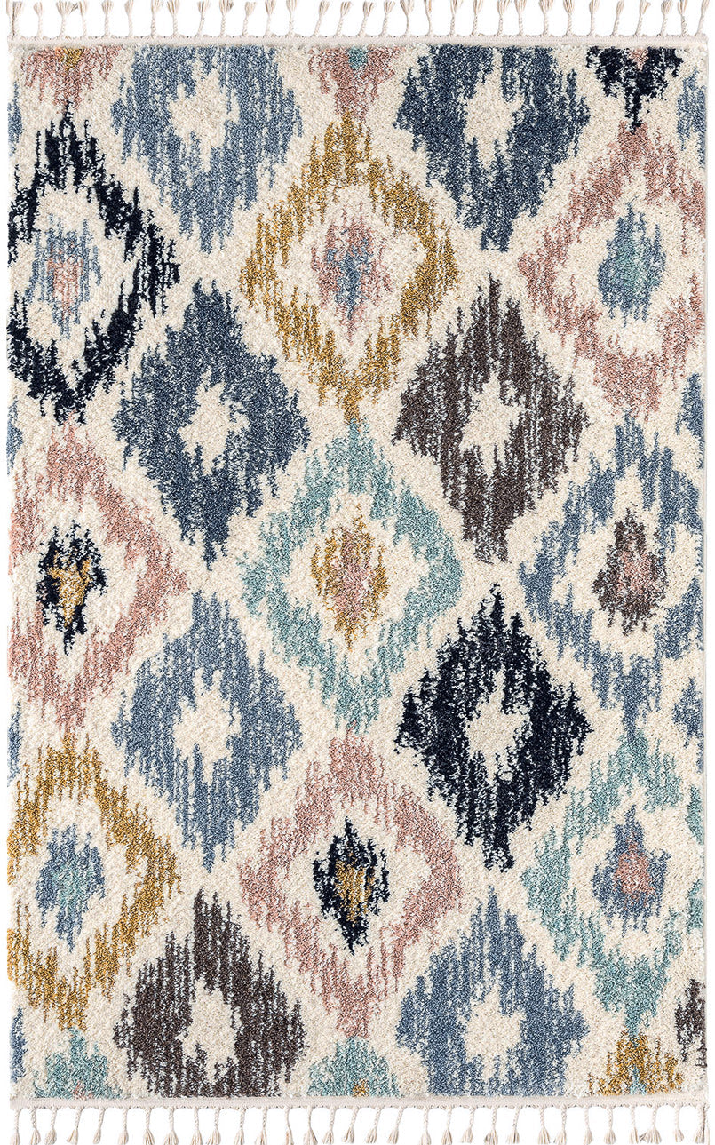 Delya - Tapis D'Intérieur - Polypropylène - Multicolore
