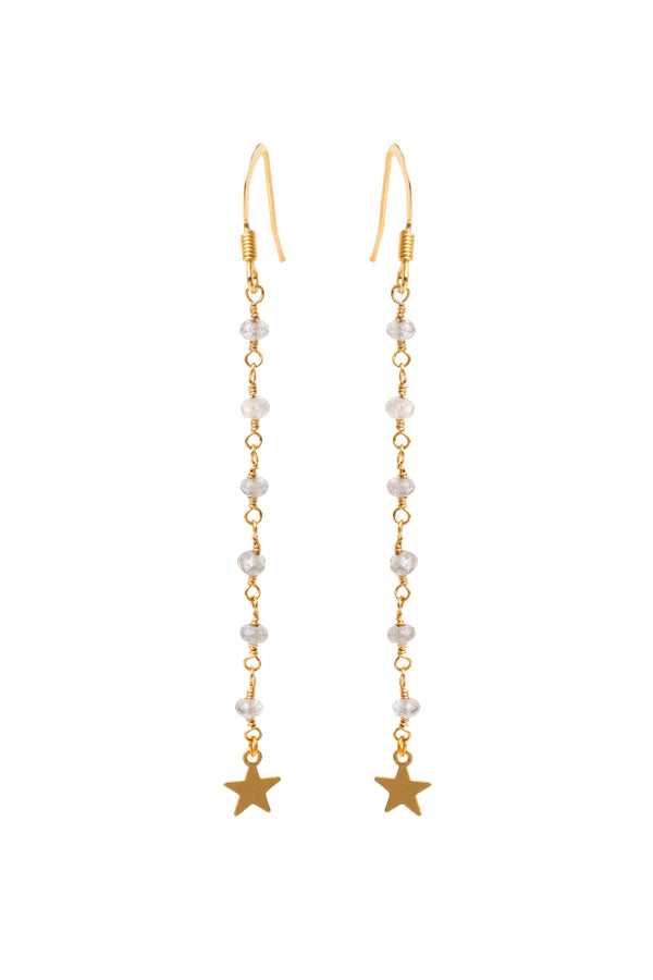 Delhi Labradorite Earrings