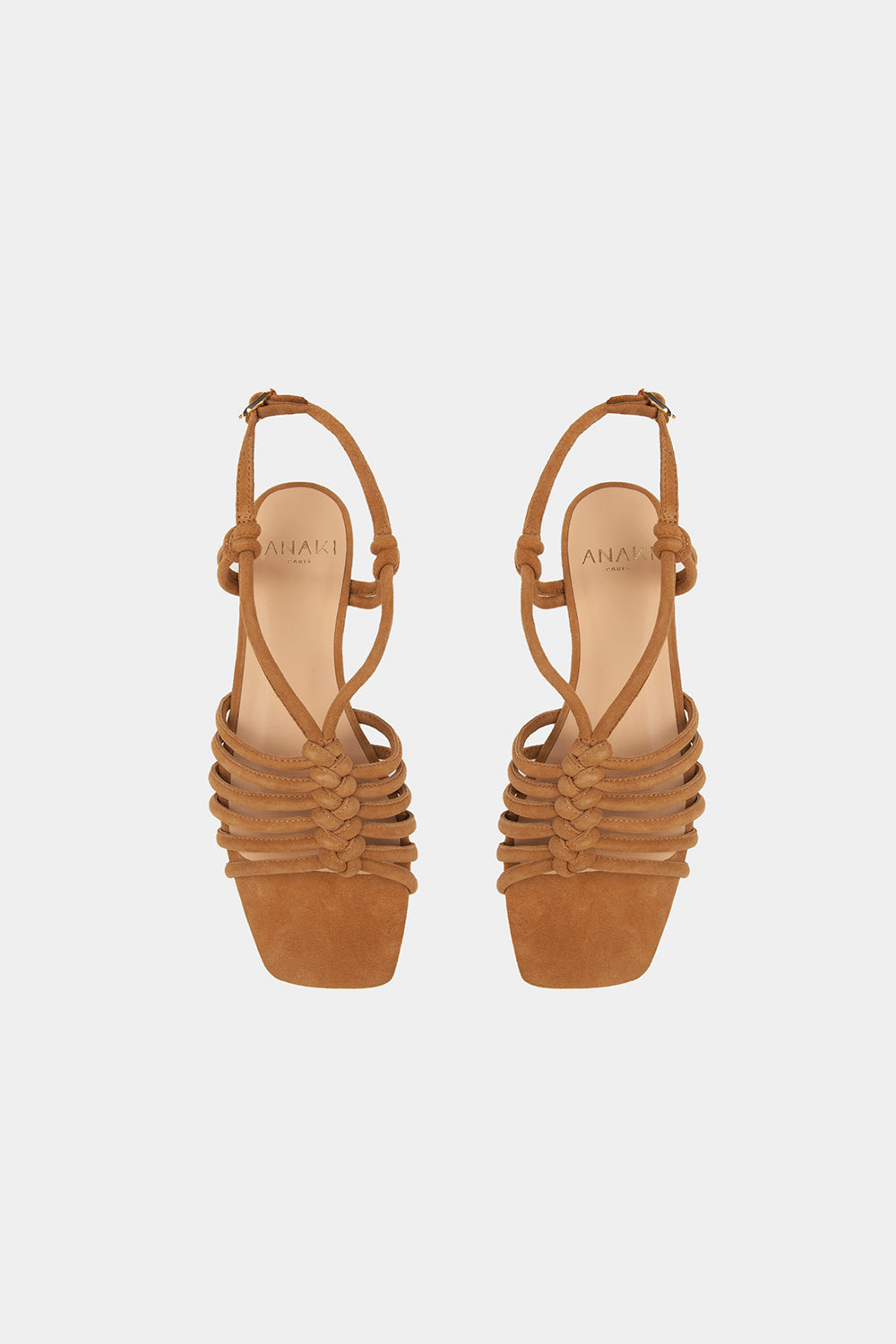 Sandales Denise - Daim Camel
