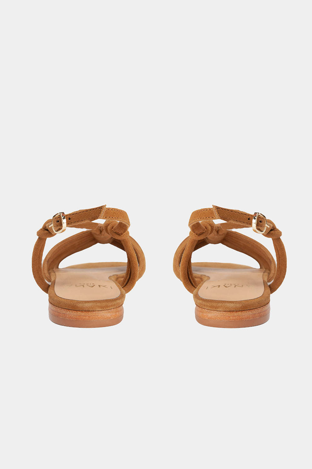 Sandales Denise - Daim Camel