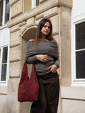 Bolso Tote Deni - Burdeos