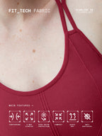 Top Kamay - Groseille - Femme