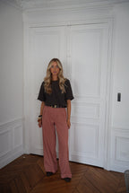 Pantalon Droit Achille - Saumon