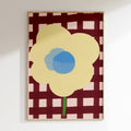 Drawn By Hand - Affiche Flower Yellow - Multi