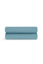 Spannbettlaken - Baumwollperkal - Chardin-Blau