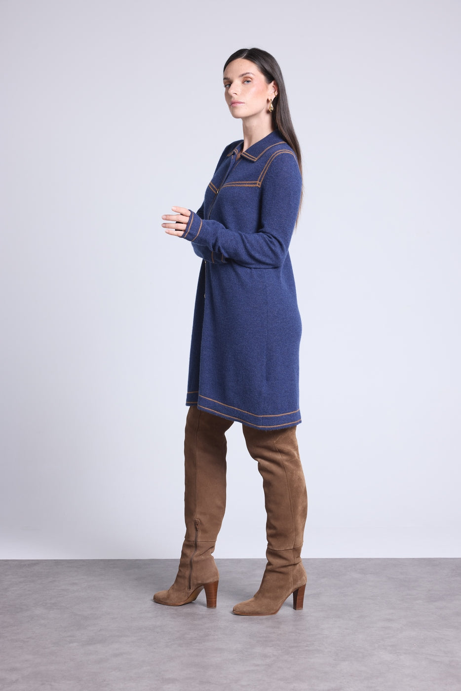 Vestido Denim Diana - Índigo - Mujer
