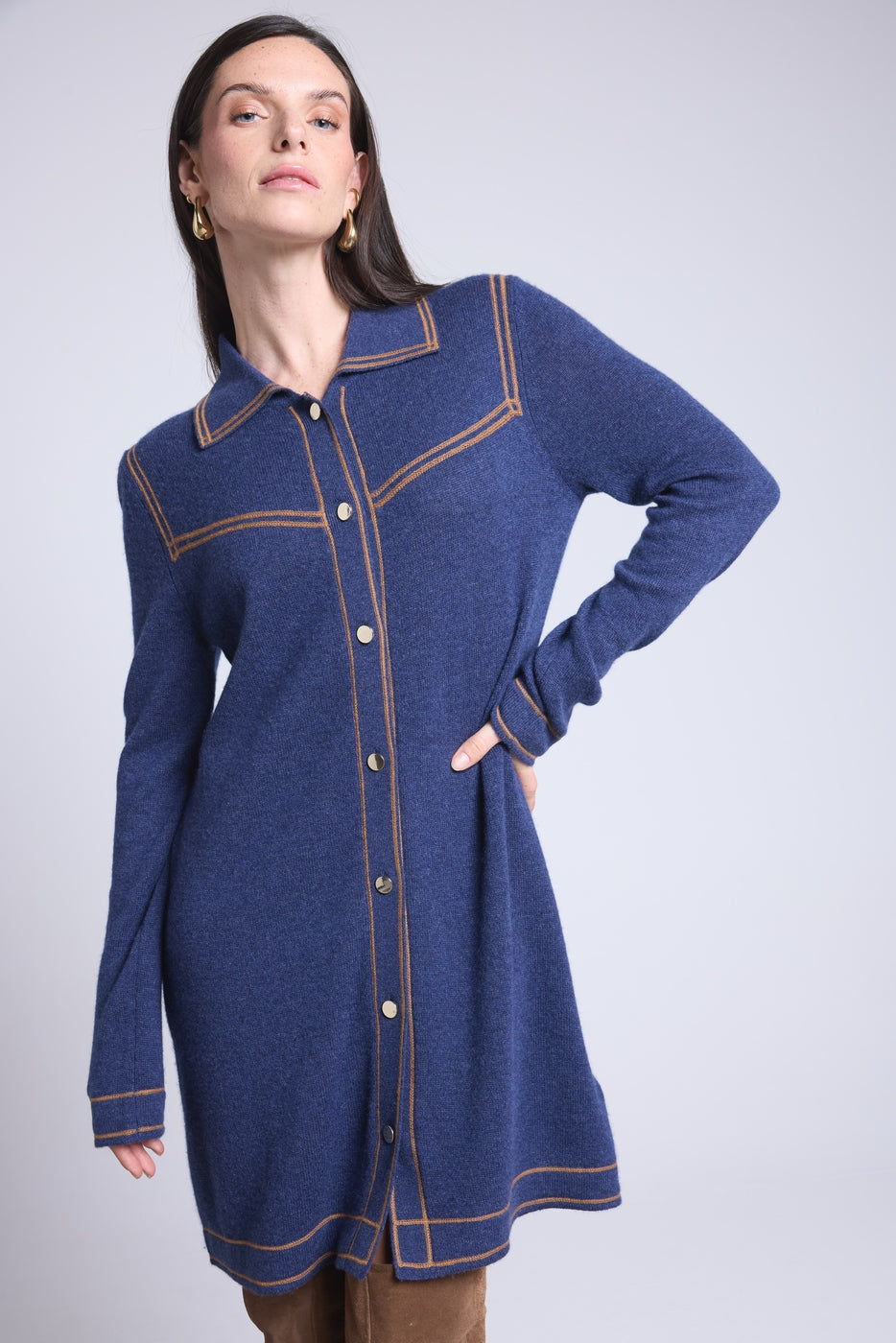 Vestido Denim Diana - Índigo - Mujer