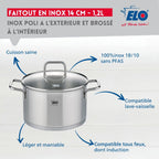 Faitout En Inox Elo Citrin - Gris