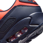 Nike Air Max 90 Sneakers - Black, Blue, Red
