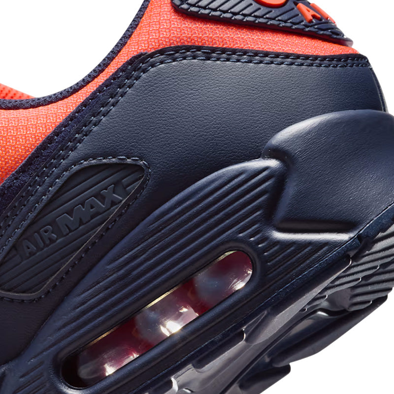 Nike Air Max 90 Sneakers - Black, Blue, Red