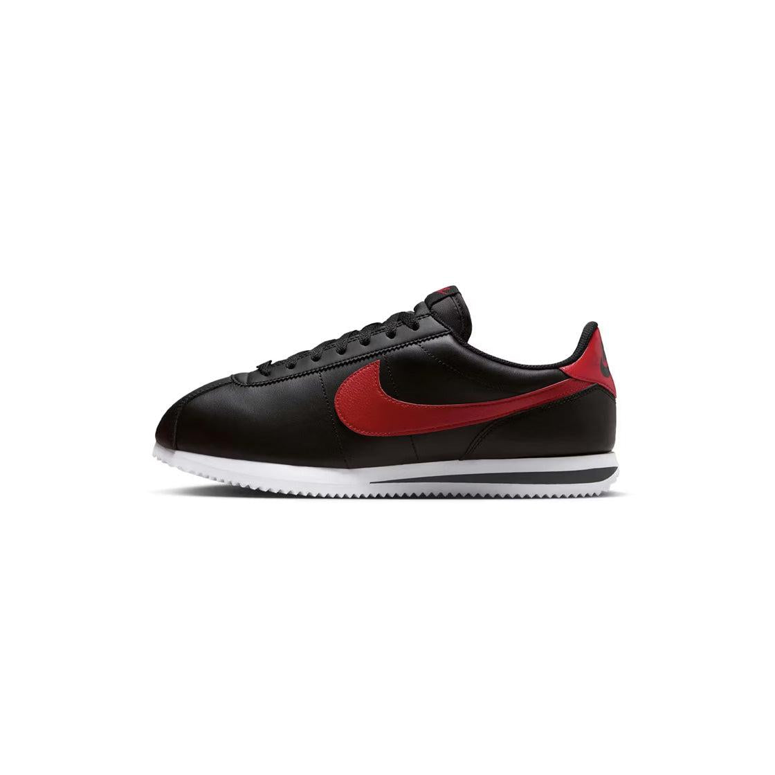 Sneaker da uomo Nike Cortez Classic Leather - Nero, Rosso, Bianco