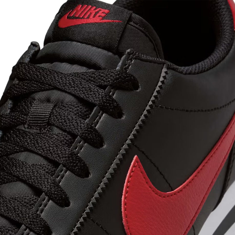 Sneaker da uomo Nike Cortez Classic Leather - Nero, Rosso, Bianco