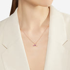 Charm Bollicine Zafiro - Oro rosa 9K