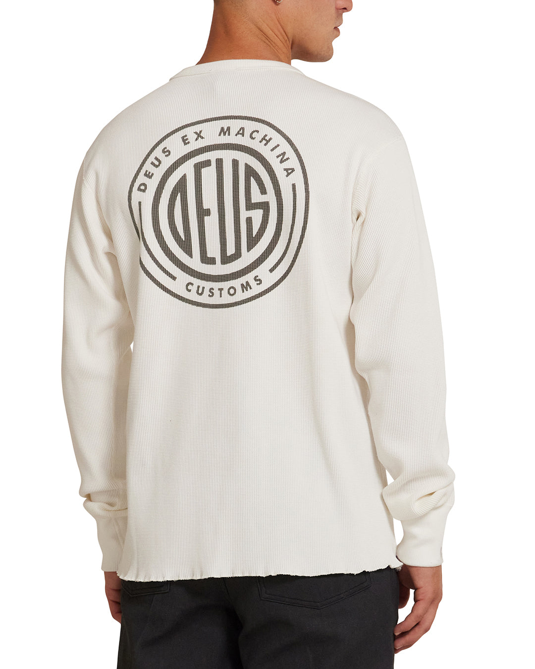Camiseta de manga larga - Natural - Hombre
