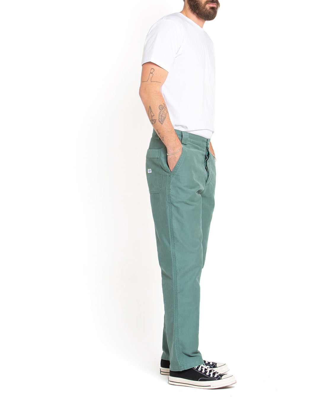 Trousers - Work Green - Men