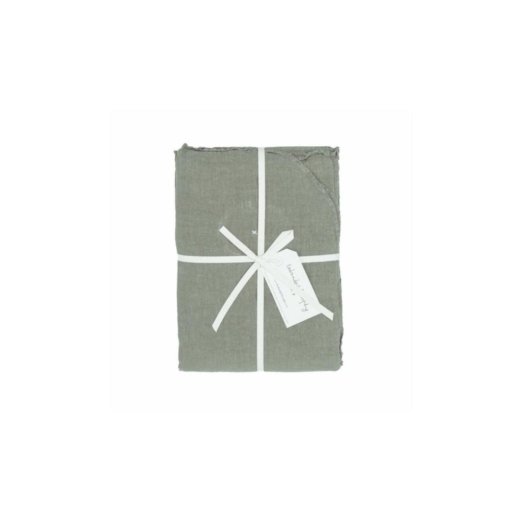 Housse De Couette En Lin Et Coton - Dollar - Forest