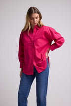 Camisa de manga larga - Rosa