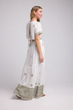 Vestido largo - Caqui