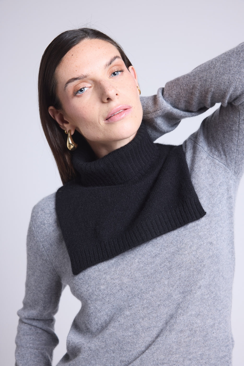 Cuello alto Domi - Negro - Unisex