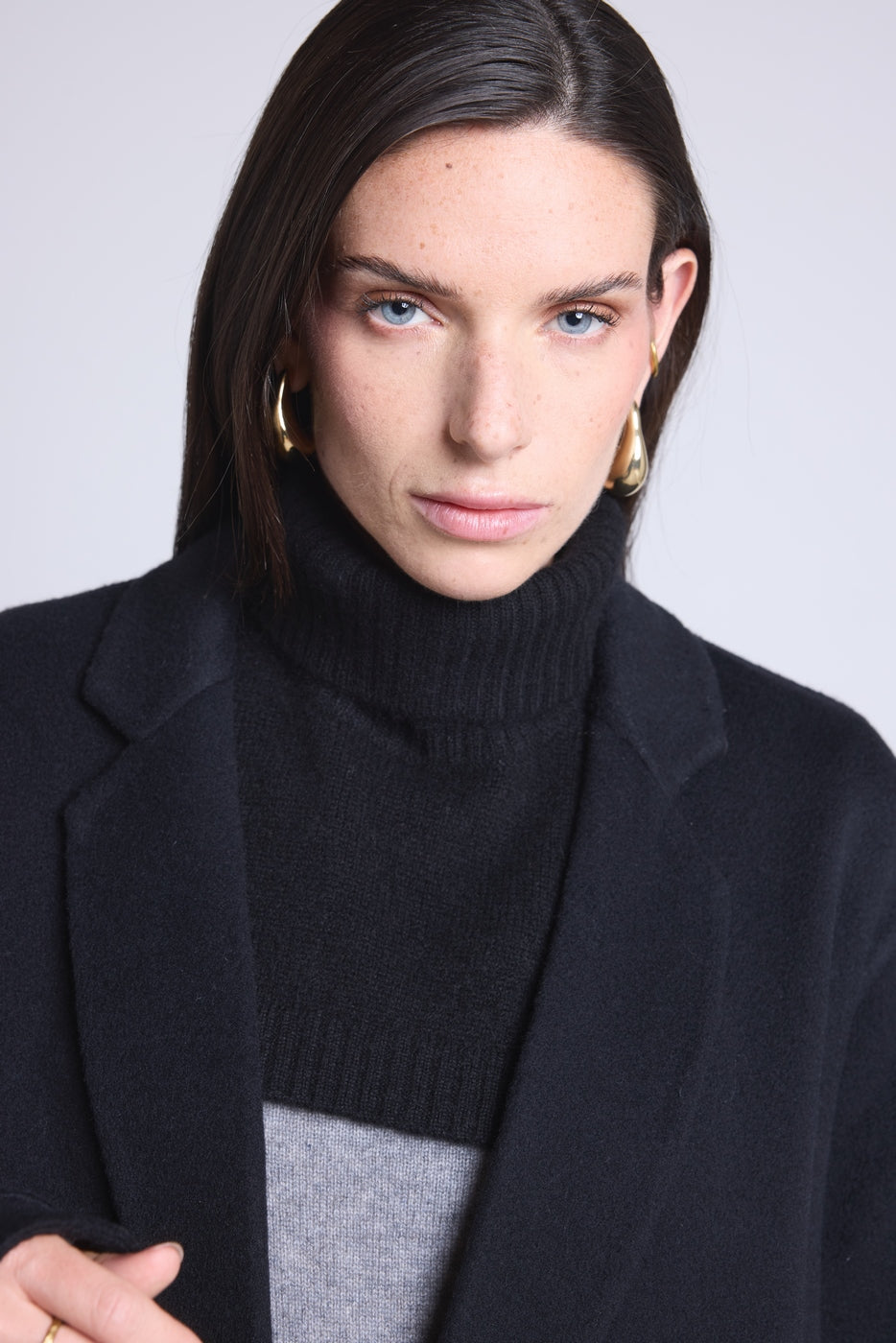 Cuello alto Domi - Negro - Unisex