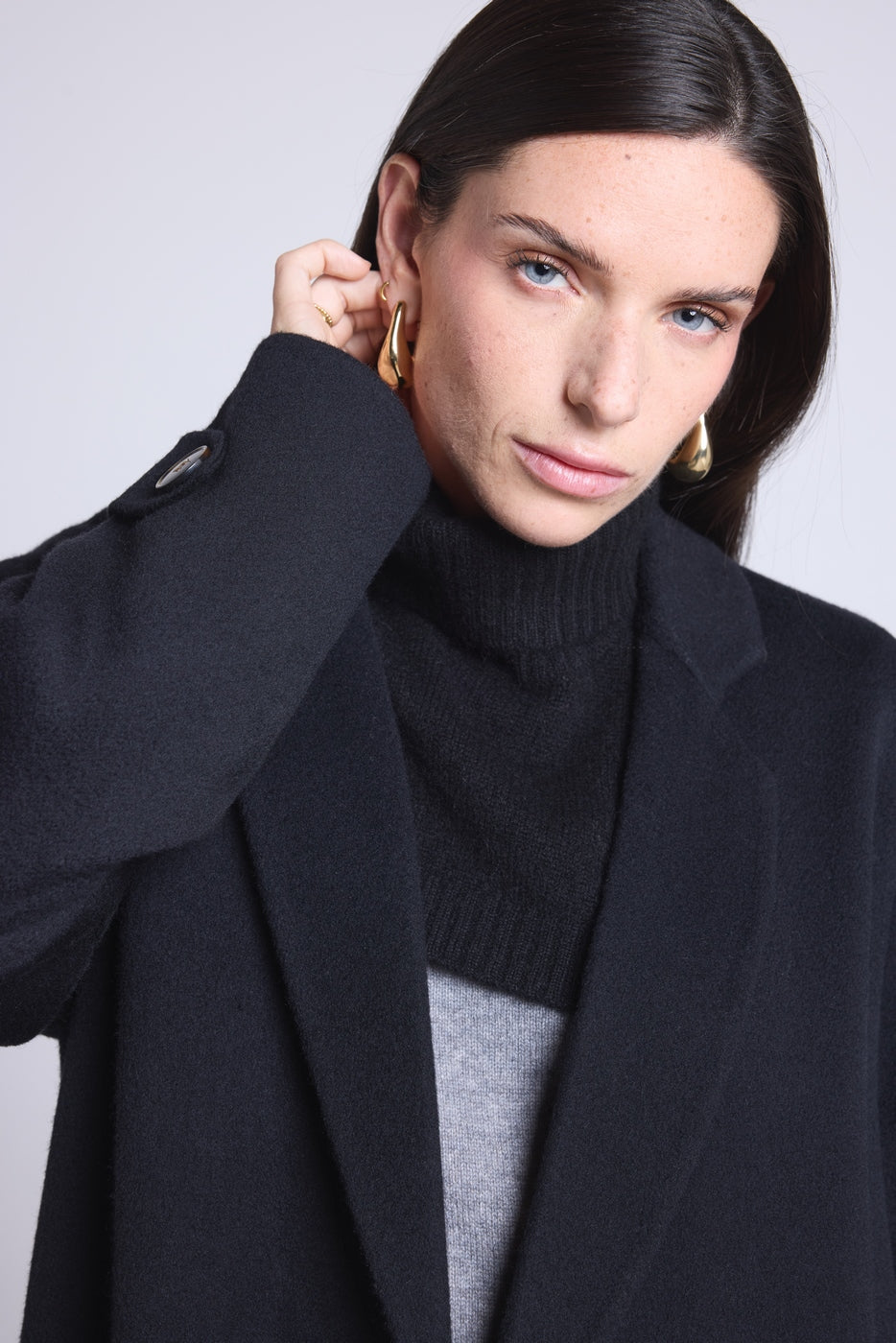 Cuello alto Domi - Negro - Unisex