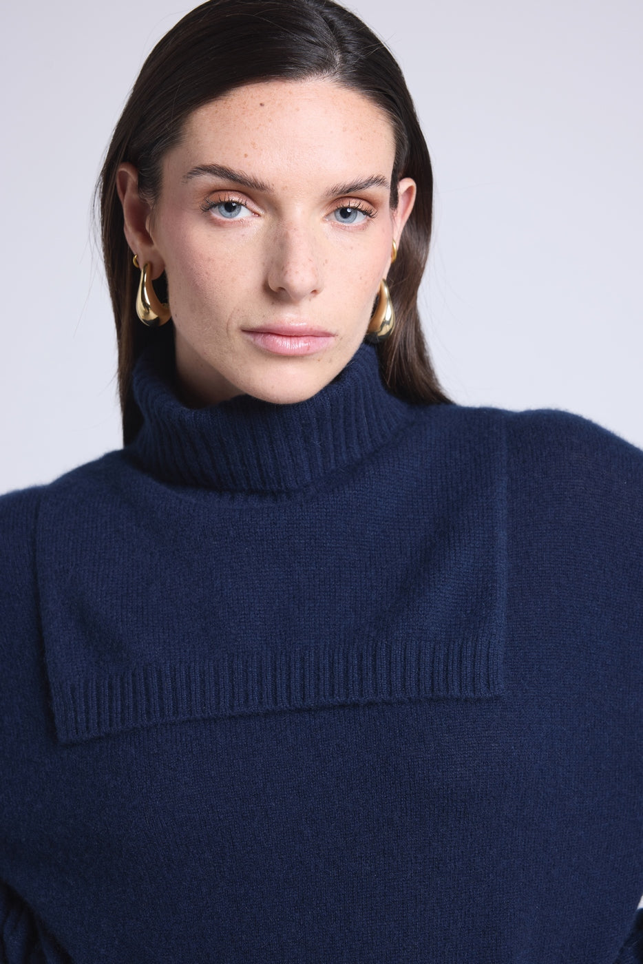 Cuello alto Domi - Azul marino - Unisex