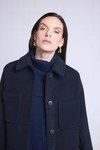 Cuello alto Domi - Azul marino - Unisex