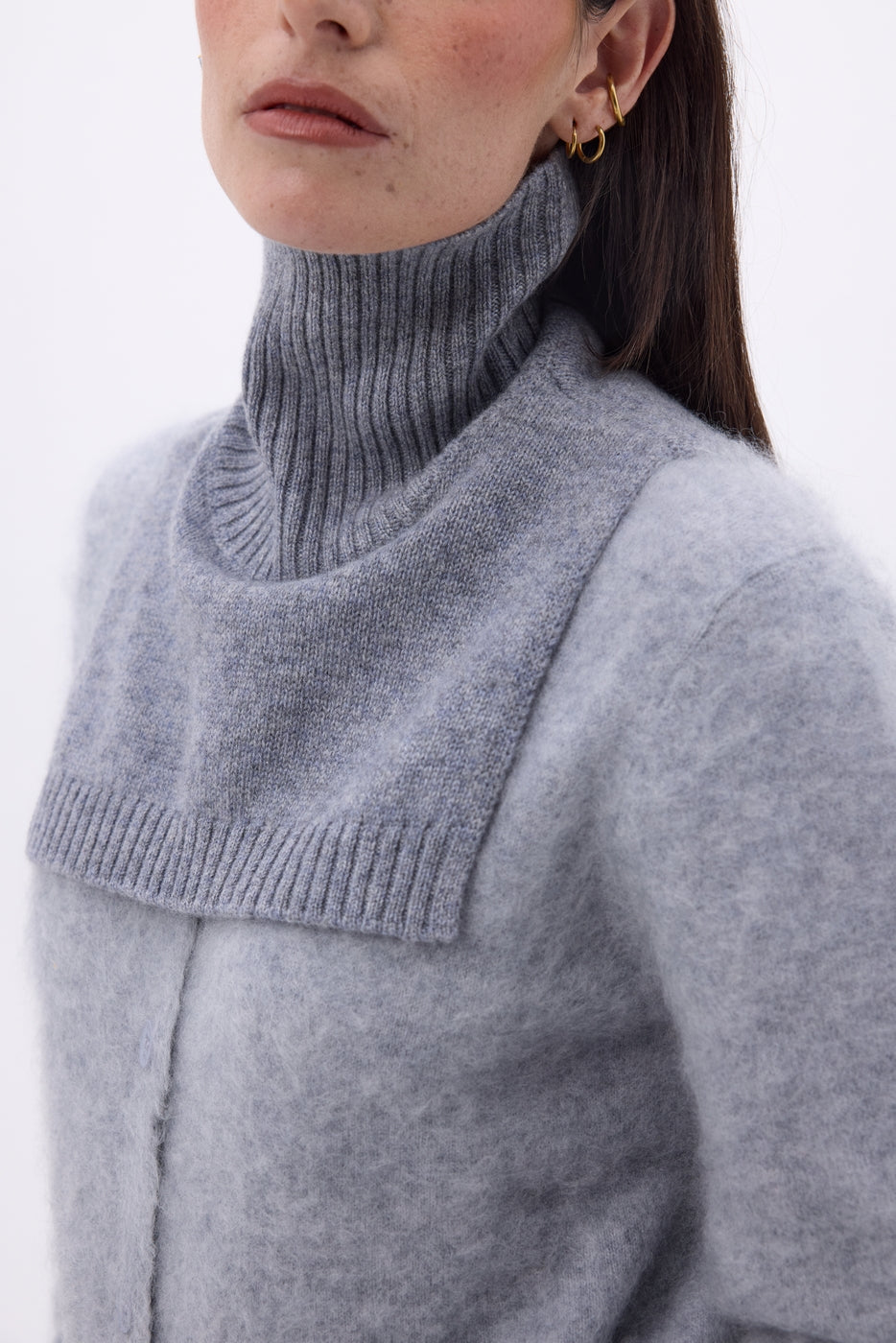 Cuello alto Domi - Gris oscuro - Unisex