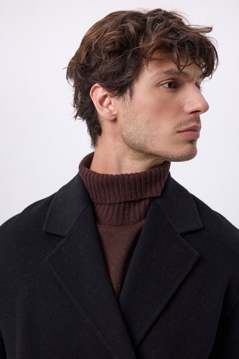 Domi Roll Neck - Chocolate Brown - Unisex