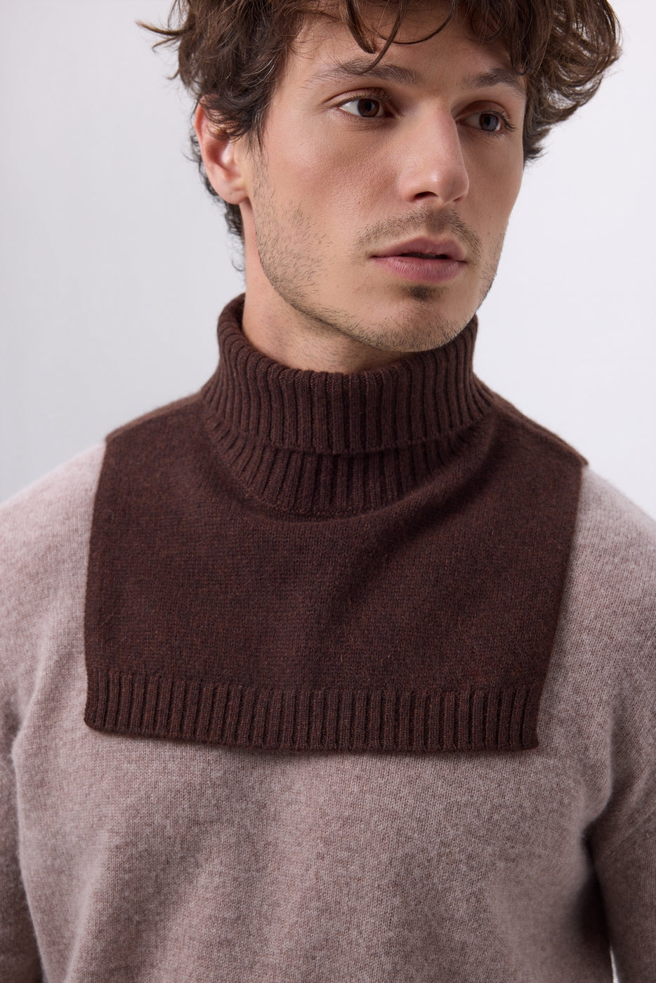 Domi Roll Neck - Chocolate Brown - Unisex