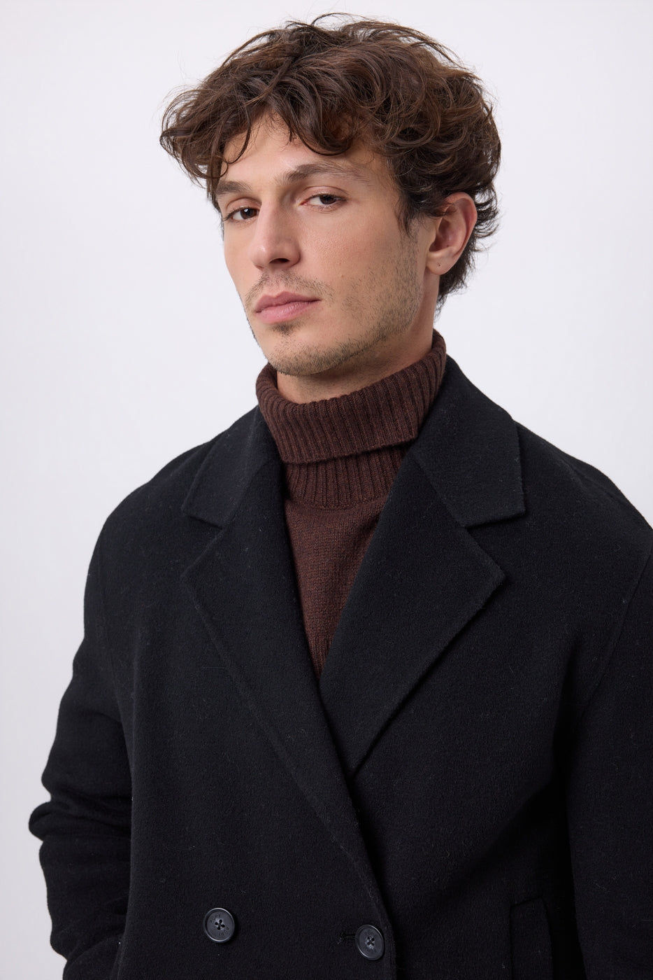 Domi Roll Neck - Chocolate Brown - Unisex