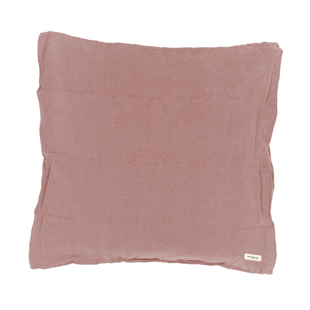 Taie D'Oreiller Lin Et Coton Dona - Coloris Rosebud
