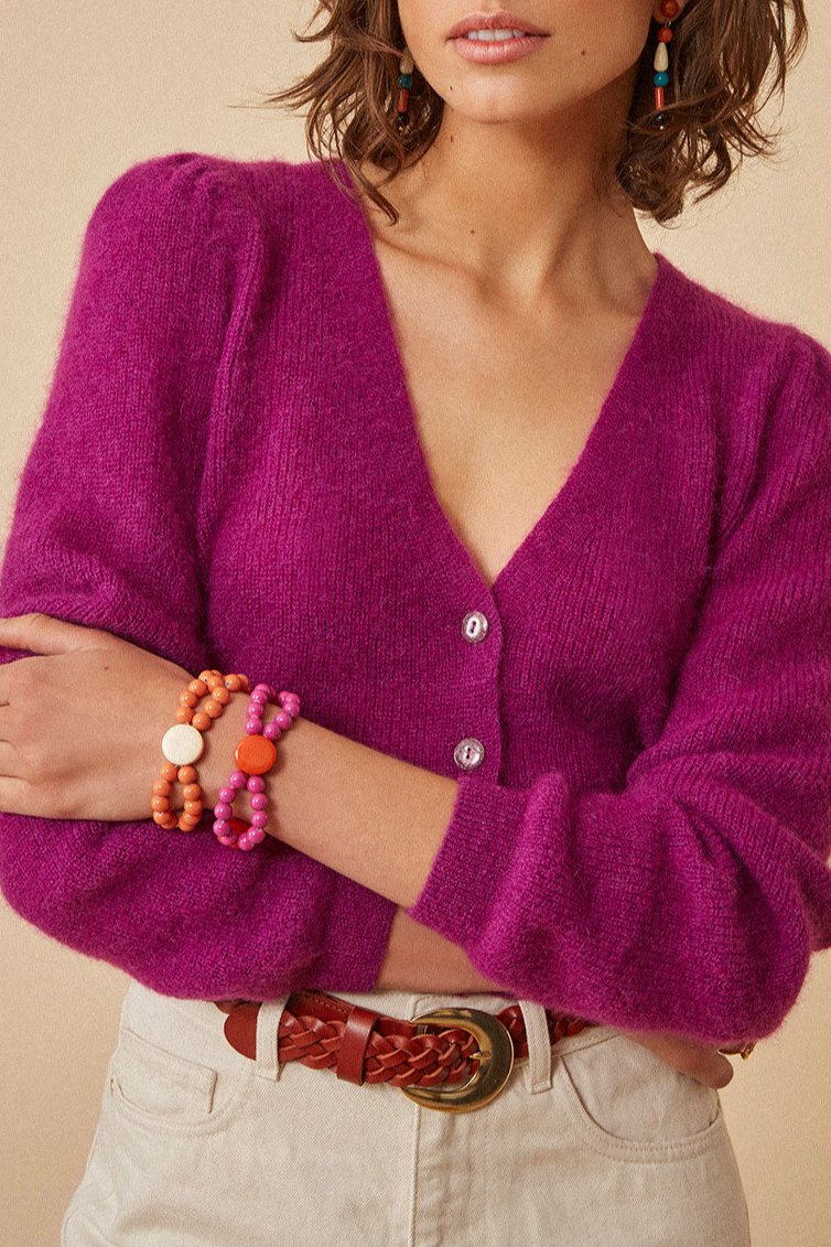 Gilet Dona - Dahlia
