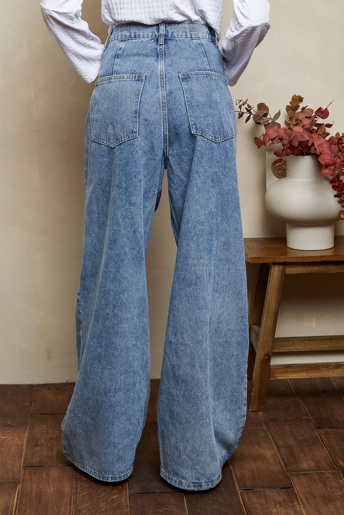 Jeans Dora - Bleu Used