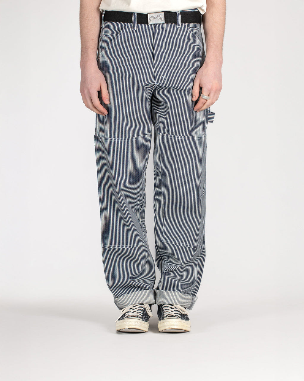 Pantalón de pintor de doble rodilla - Hickory Stripe
