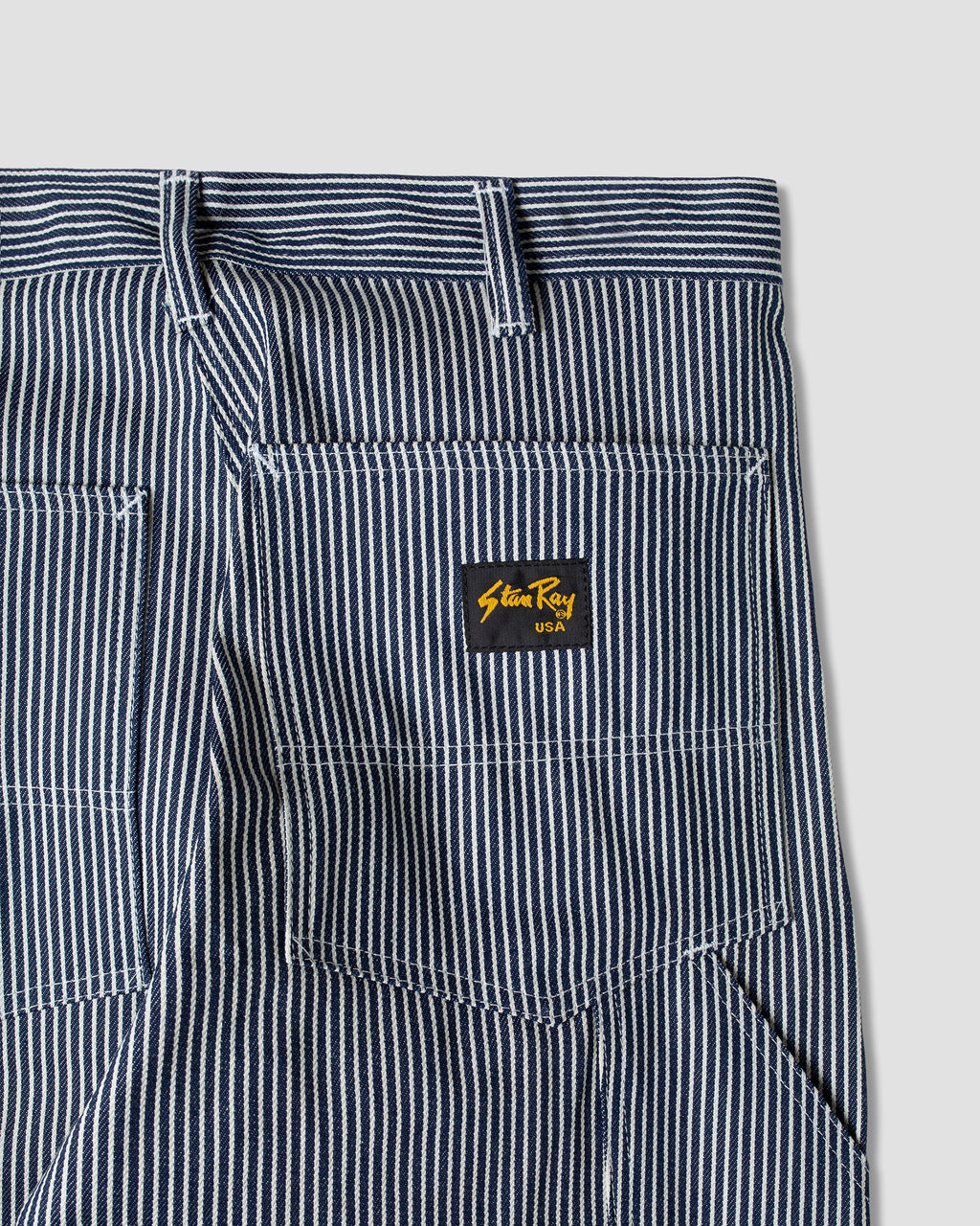 Pantalón de pintor de doble rodilla - Hickory Stripe