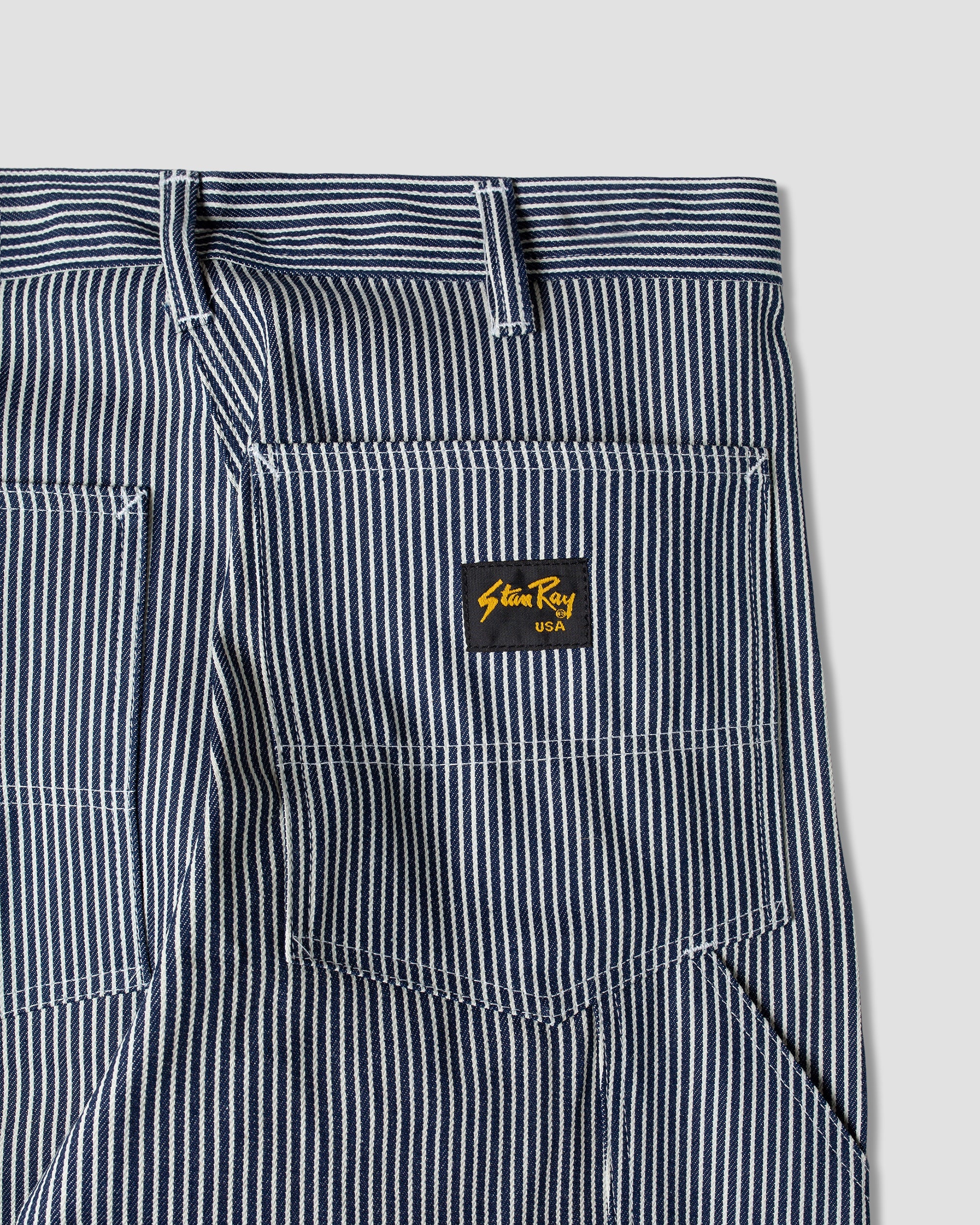 Pantalón de pintor de doble rodilla - Hickory Stripe