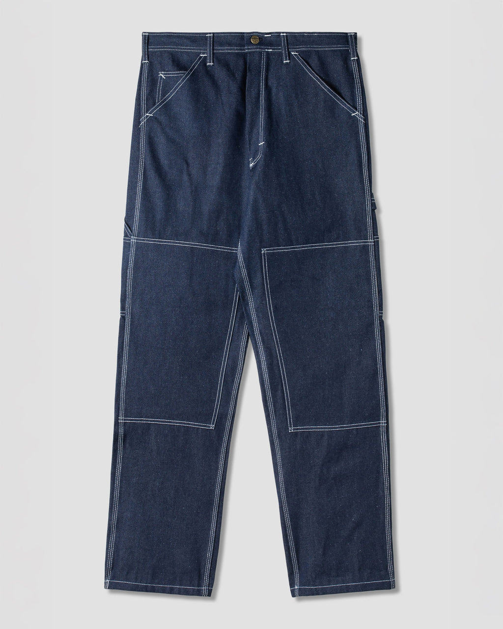 Pantalón de pintor de doble rodilla - Indigo Denim