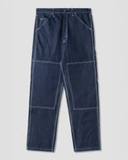 Pantalón de pintor de doble rodilla - Indigo Denim