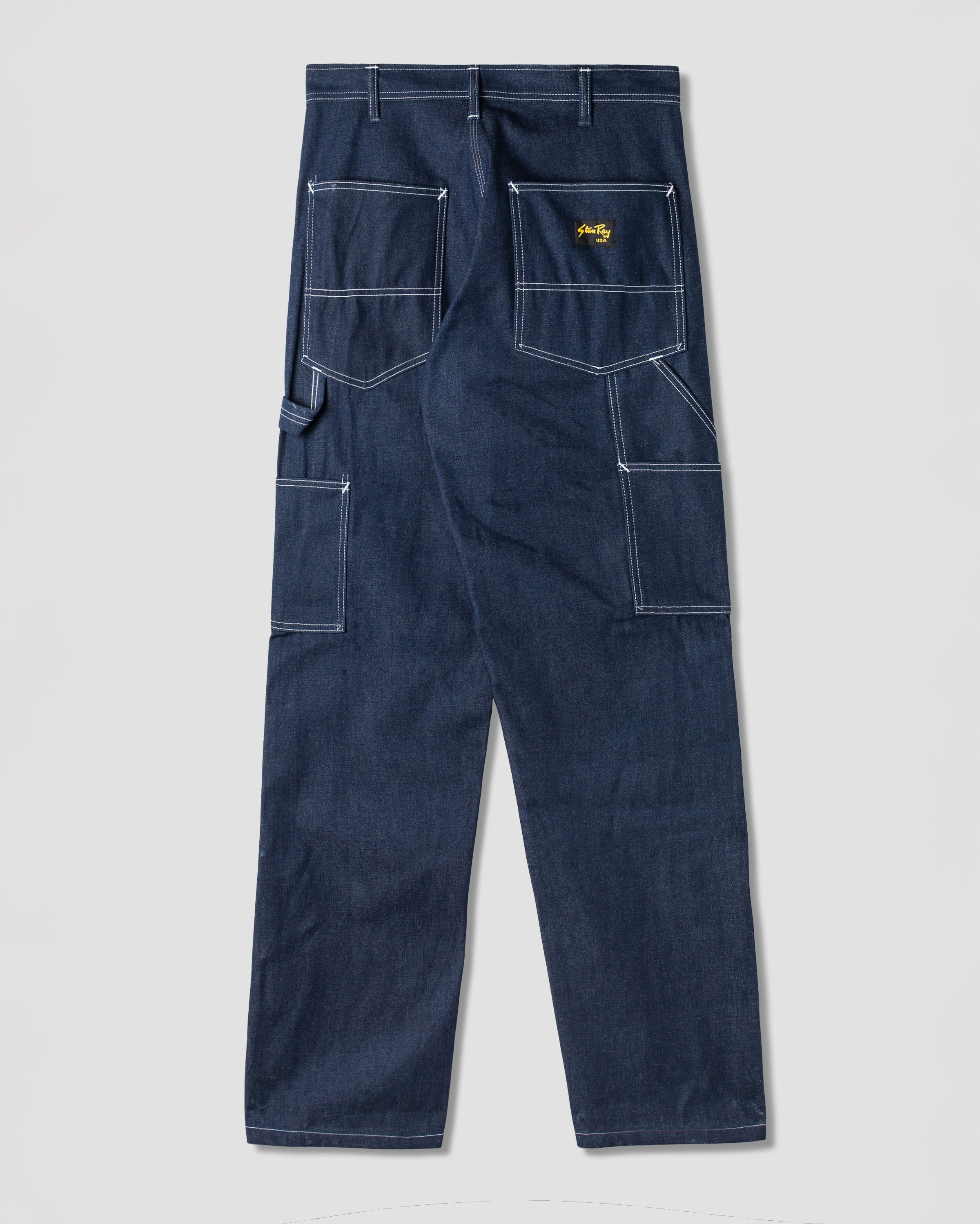 Pantalón de pintor de doble rodilla - Indigo Denim