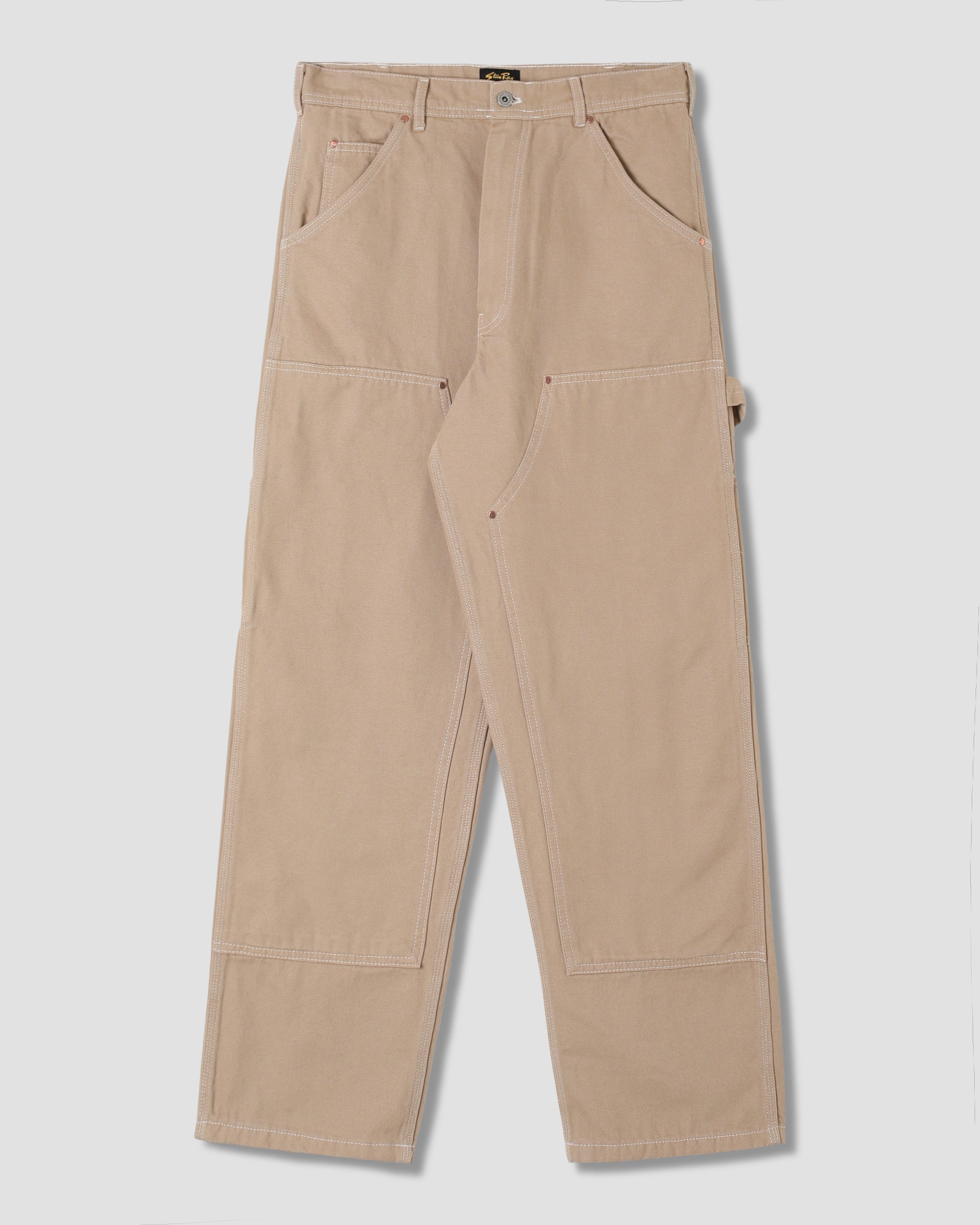 Double Knee Pant - Khaki Duck