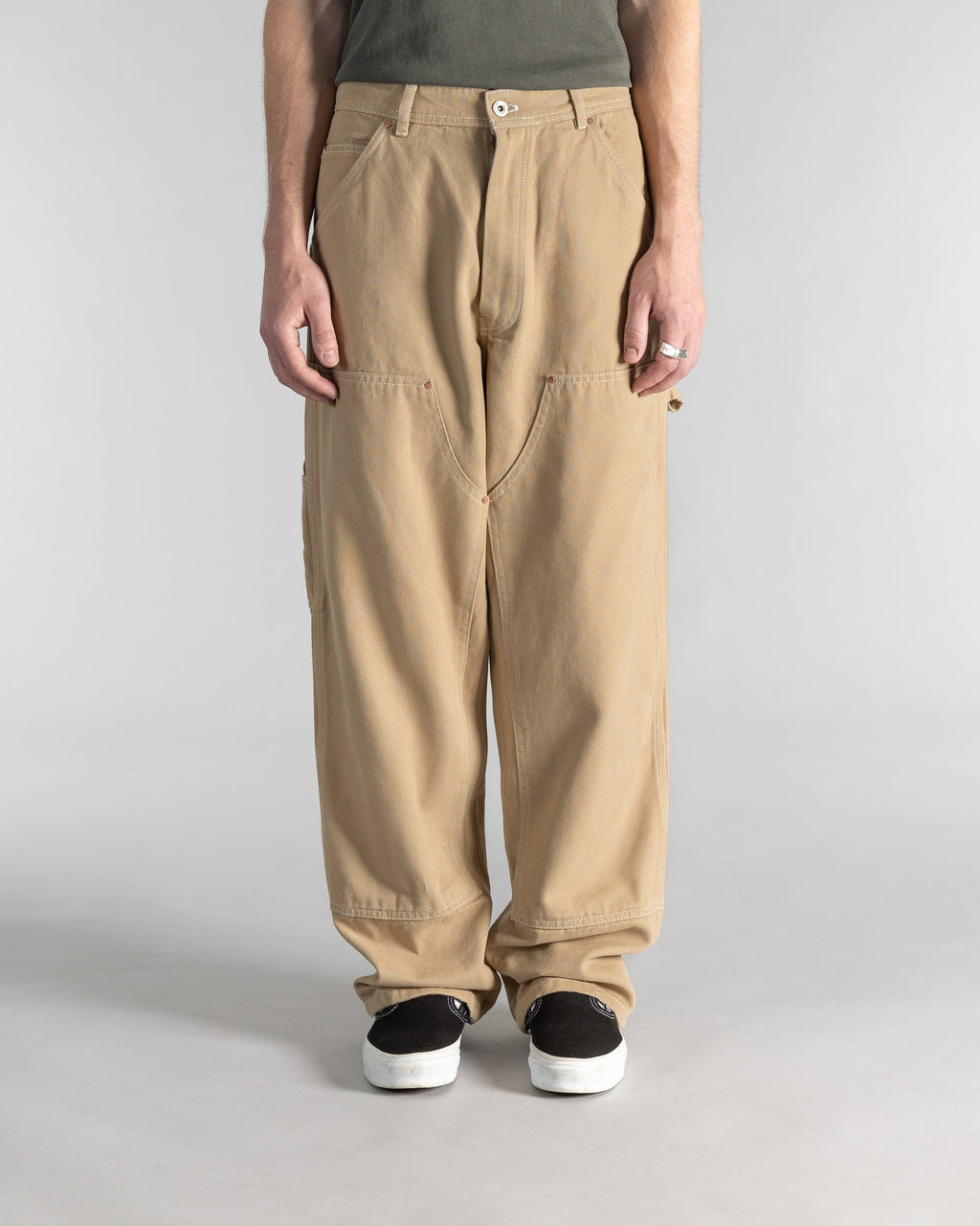 Double Knee Pant - Khaki Duck