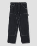Double Knee Pant - Stonewashed Black Denim
