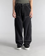 Double Knee Pant - Stonewashed Black Denim