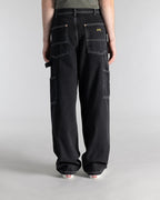 Double Knee Pant - Stonewashed Black Denim