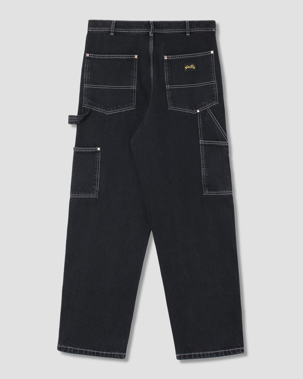 Double Knee Pant - Stonewashed Black Denim