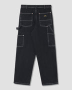 Double Knee Pant - Stonewashed Black Denim