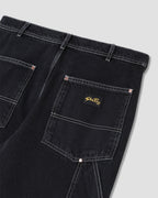 Double Knee Pant - Stonewashed Black Denim