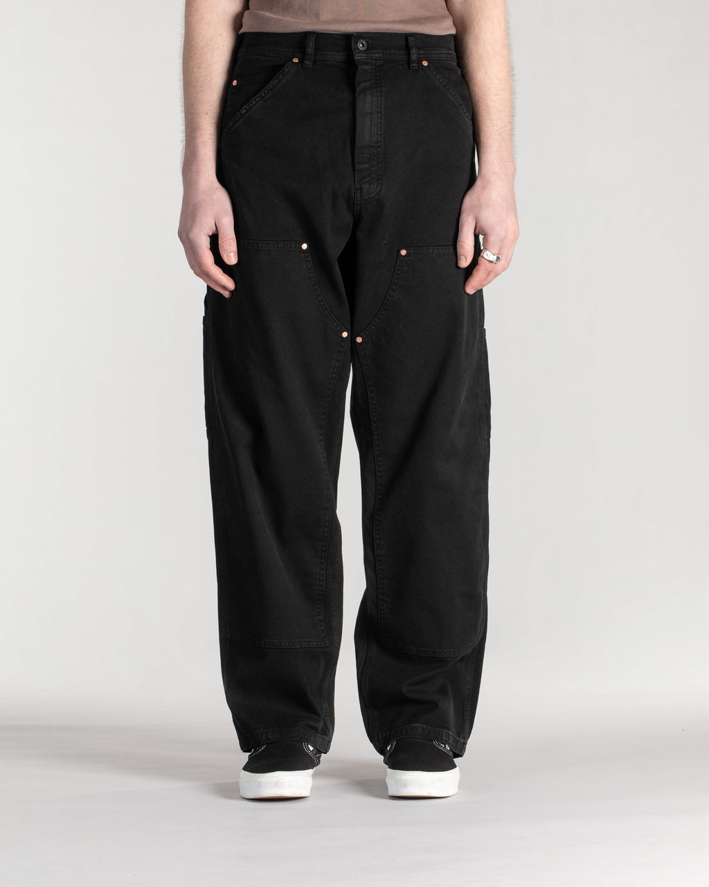 Pantalón Doble Rodilla - Pato Negro Lavado