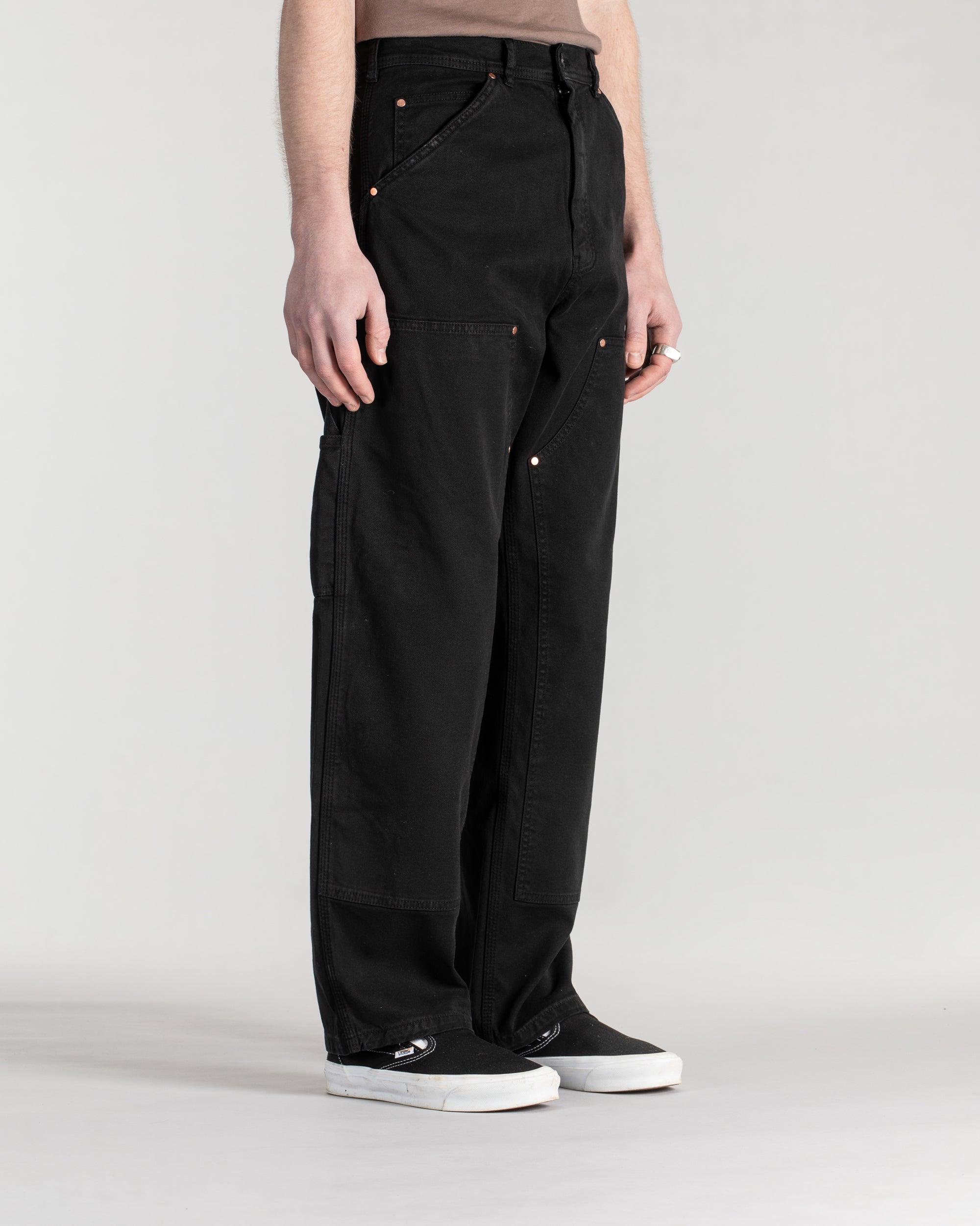 Pantalón Doble Rodilla - Pato Negro Lavado